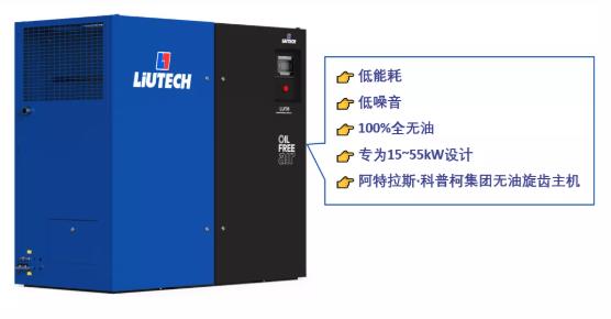 全新旋齒無油壓縮機